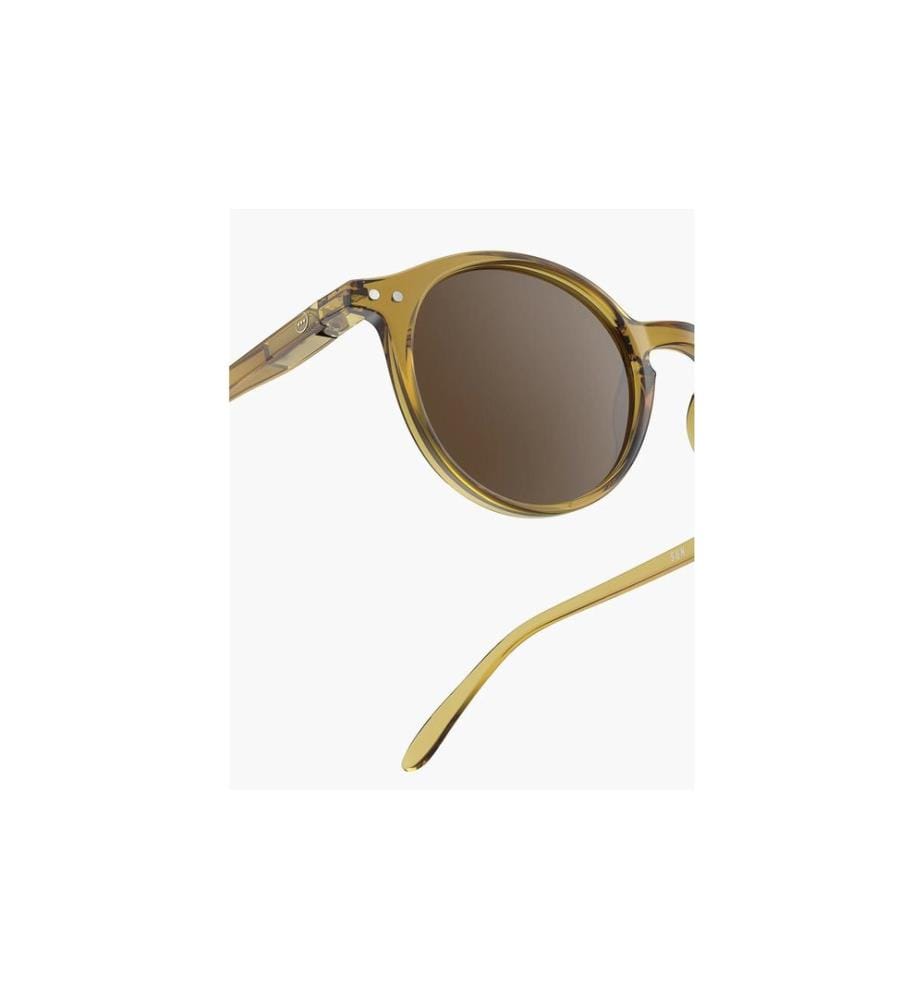 izipizi Lunettes de soleil Pantos #D Vert doré, 100% UV, Cat.3