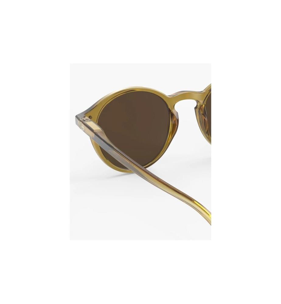 izipizi Lunettes de soleil Pantos #D Vert doré, 100% UV, Cat.3