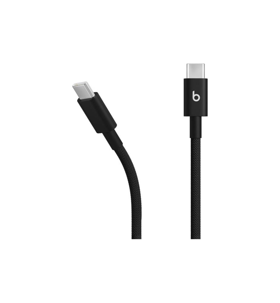 Apple Beats - Câble USB-C vers USB-C tissé, noir, 60W 1.5 m, Lot de 2