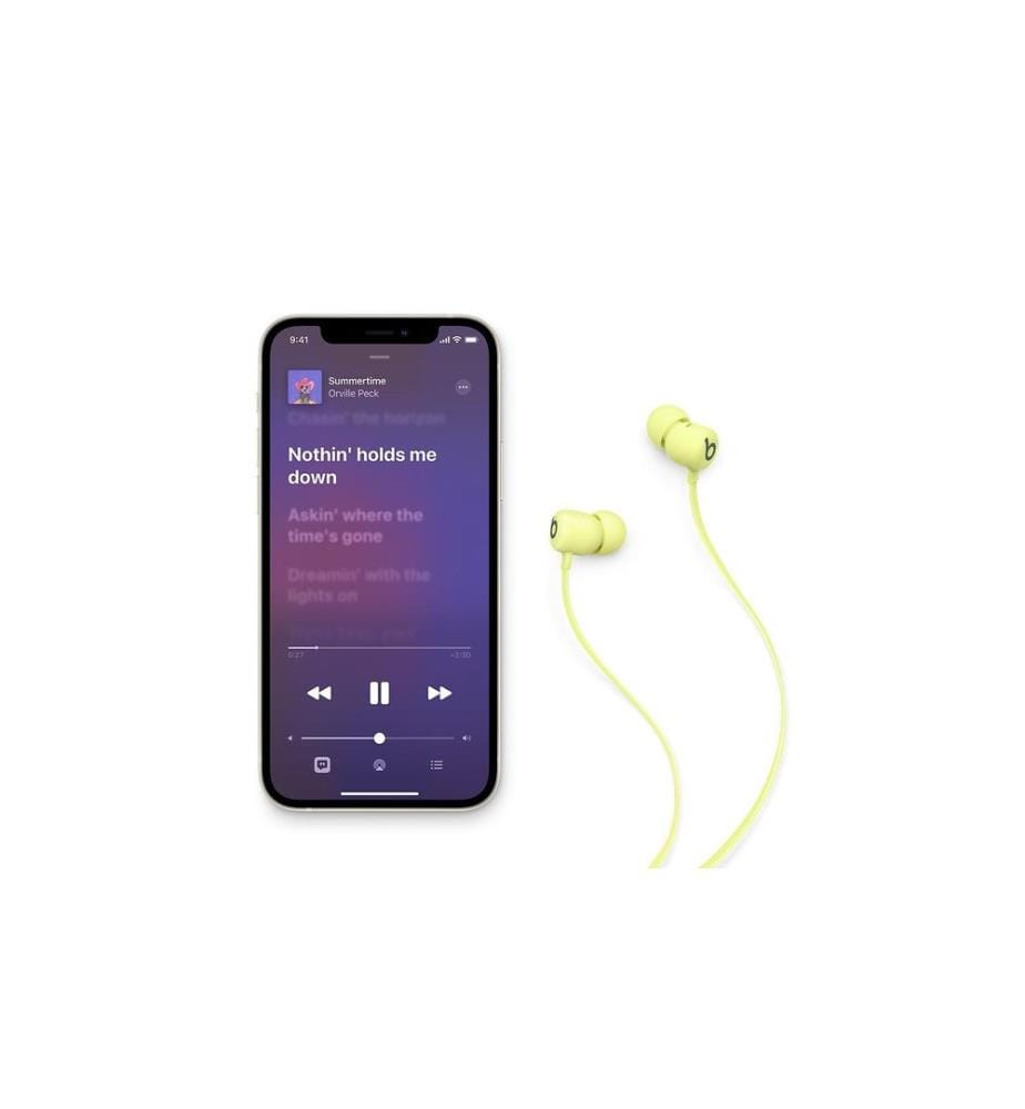 Apple Beats - Écouteurs intra-auriculaires Wireless Beats Flex Yuzu Yellow