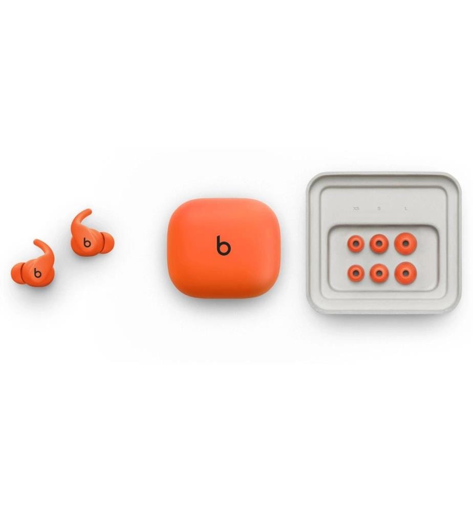 Apple Beats - Écouteurs intra-auriculaires Powerbeats Fit, Spark Orange