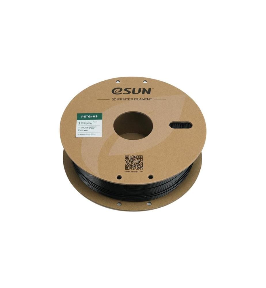 eSun - Filament PETG+ HS Schwarz 1.75 mm 1 kg