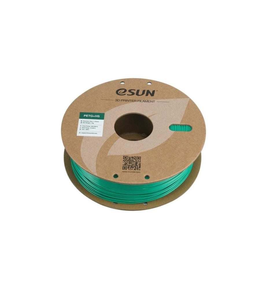 eSun - Filament PETG+ HS Vert 1.75 mm 1 kg