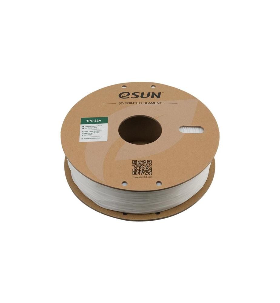 eSun - Filament TPU-83A Weiss 1.75 mm 1 kg