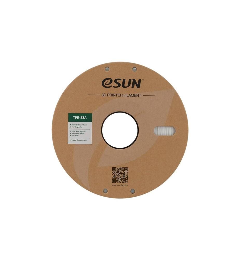 eSun - Filament TPU-83A Weiss 1.75 mm 1 kg