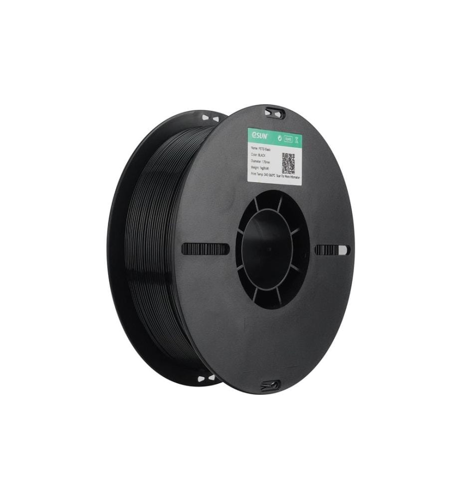eSun - Filament PETG-Basic, Schwarz 1.75 mm 1 kg