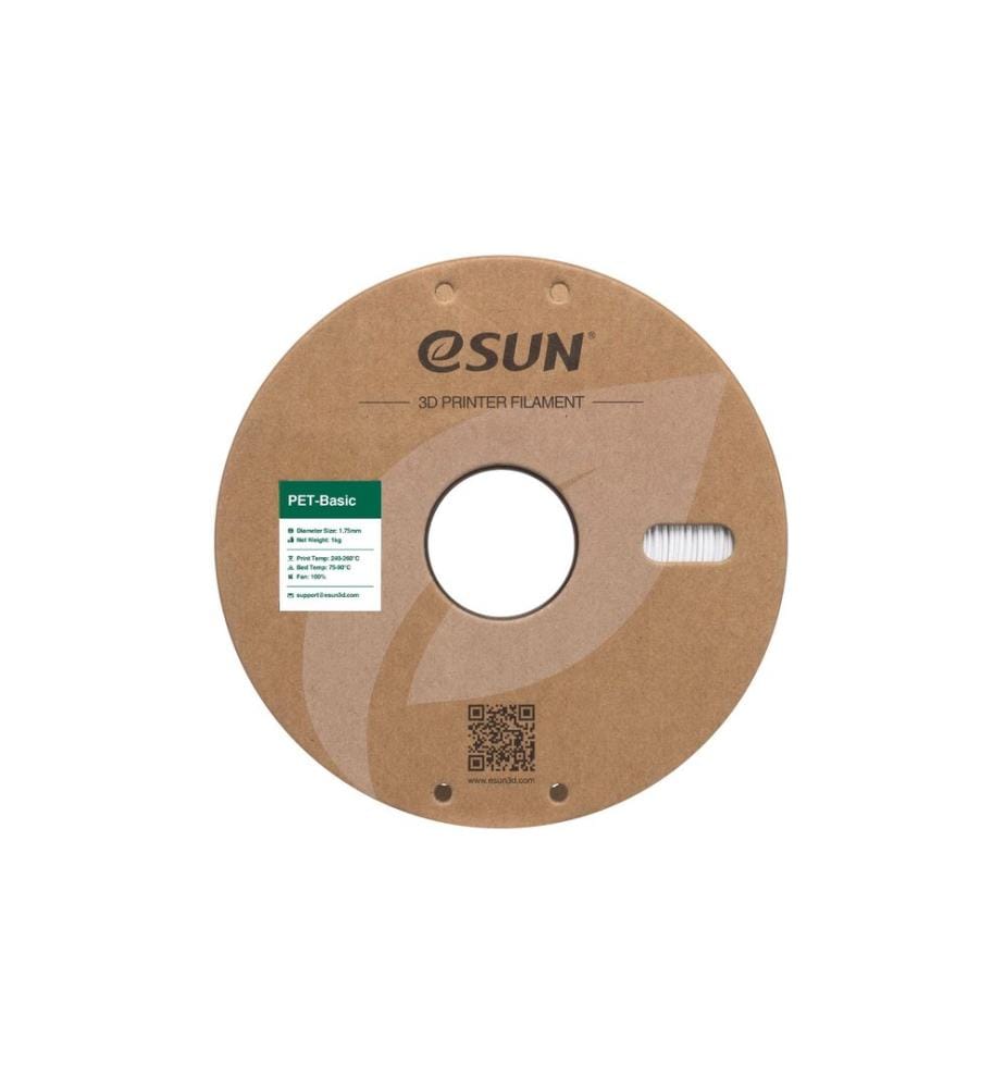 eSun - Filament PET Basic Blanc 1.75 mm 1 kg