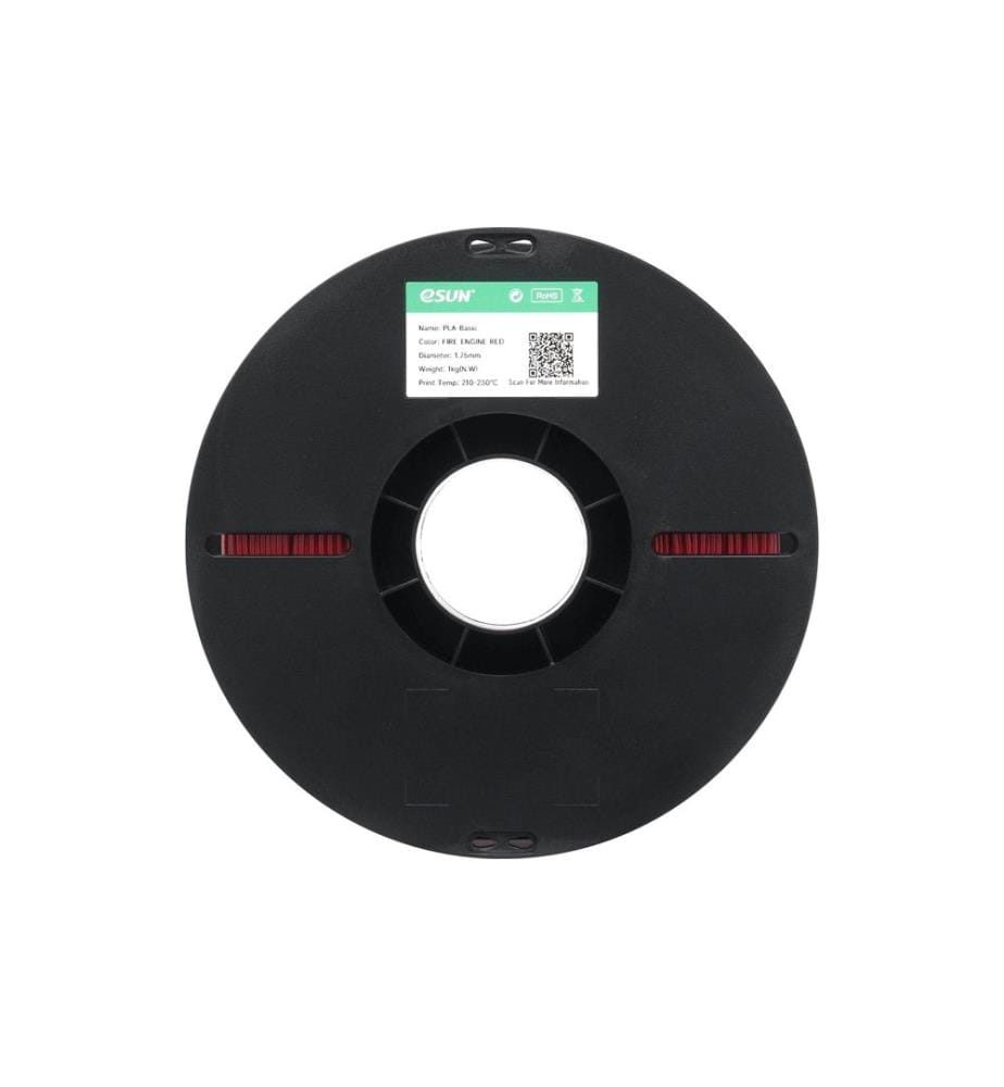 eSun - Filament PLA Basic, rouge pompier 1.75 mm 1 kg
