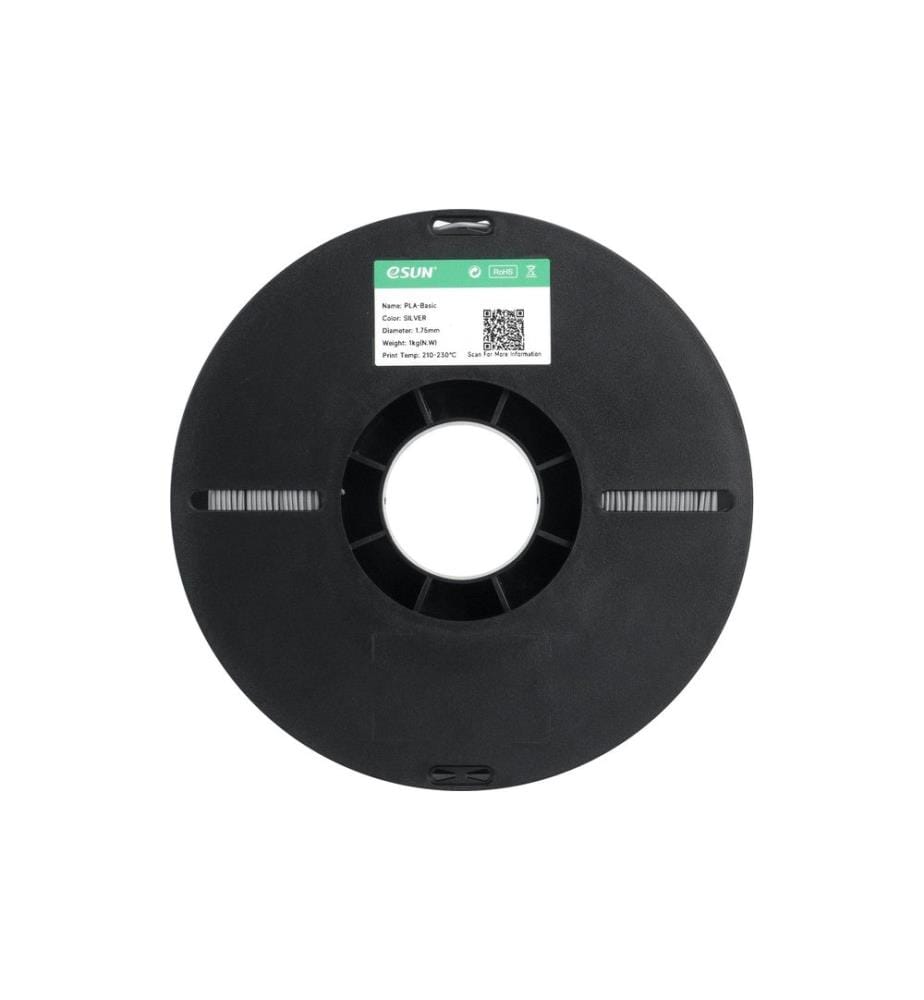 eSun - Filament PLA Basic, argent 1.75 mm 1 kg