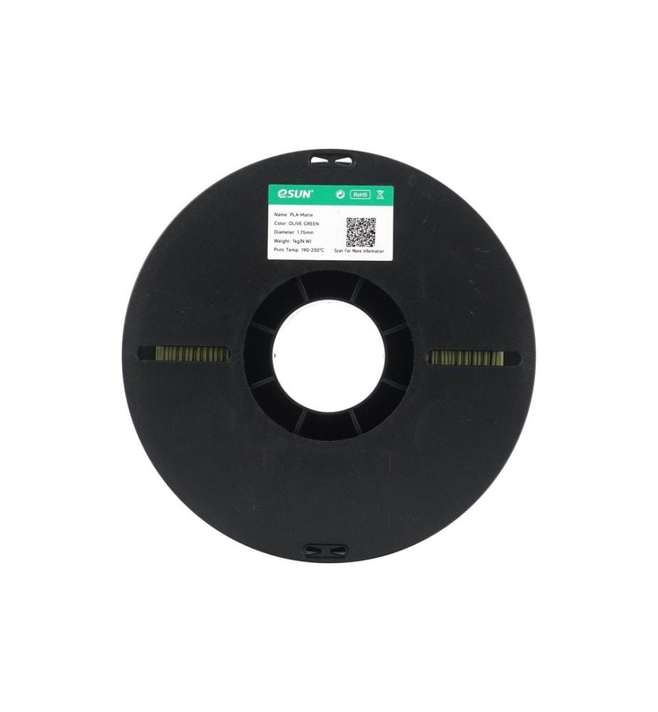 eSun - Filament PLA MT, vert olive 1.75 mm 1 kg