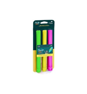 3Doodler 3D Pen Filament Start+ Neon Glow 75 Stück