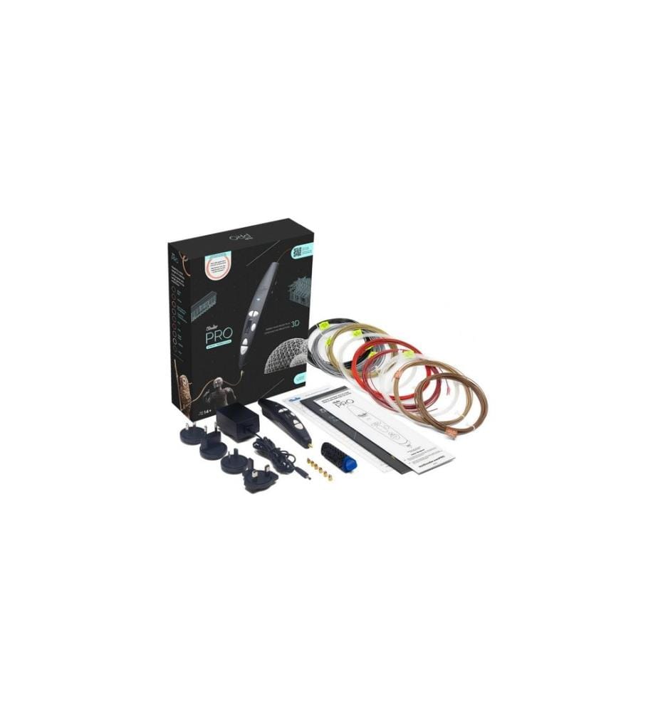 3Doodler 3D-Pen Pro III 7-teilig, Schwarz