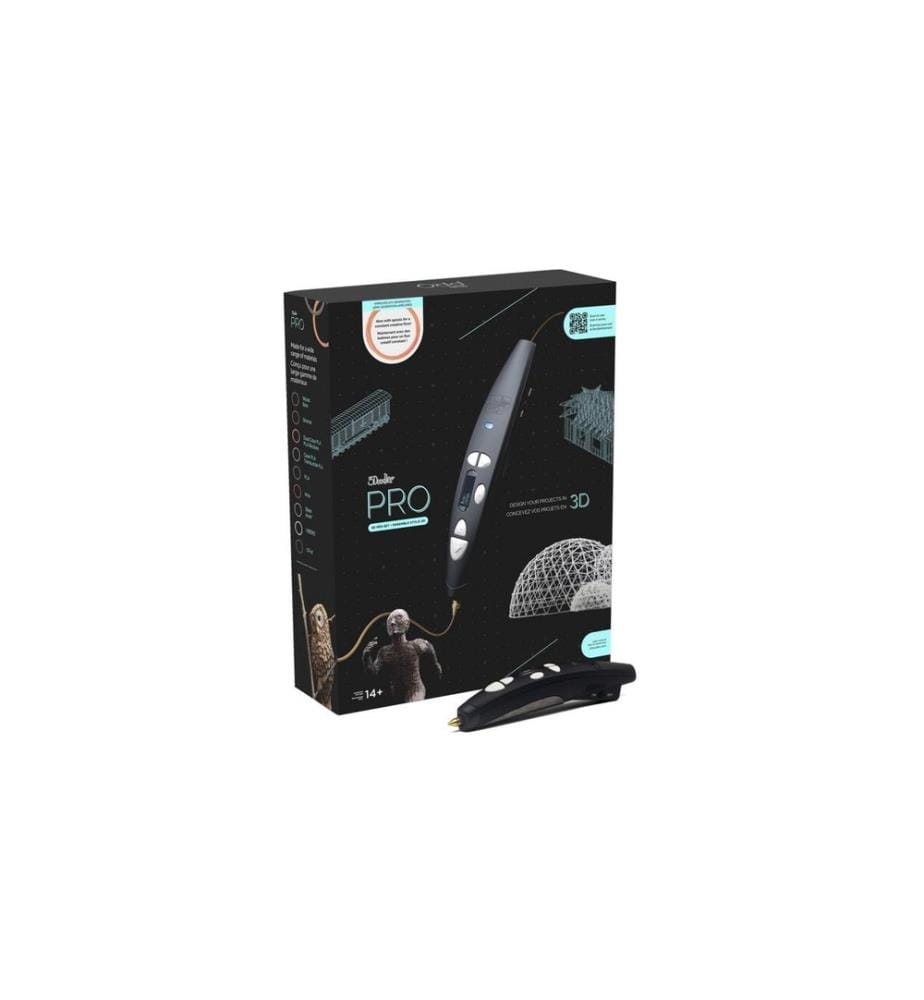 3Doodler 3D-Pen Pro III 7-teilig, Schwarz