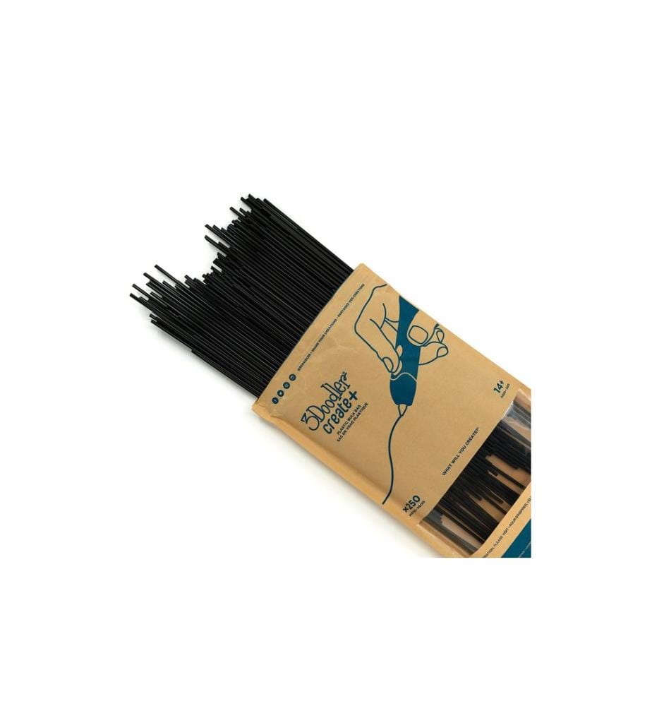 3Doodler 3D Pen Filament Create+ & Pro+ 250 Stück Schwarz