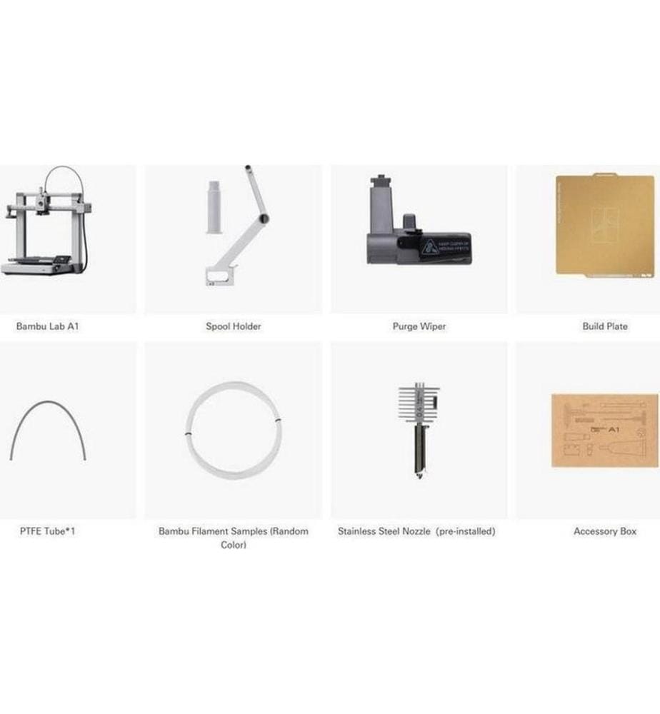 Bambu Lab Bambu Lab A1 Combo 3D-Drucker Bausatz, Mehrfarbendruck