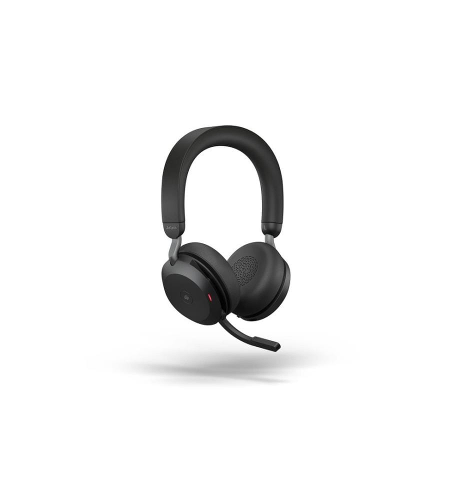 JABRA - Casque Evolve2 75 Duo MS Noir, USB-A, avec station de chargement