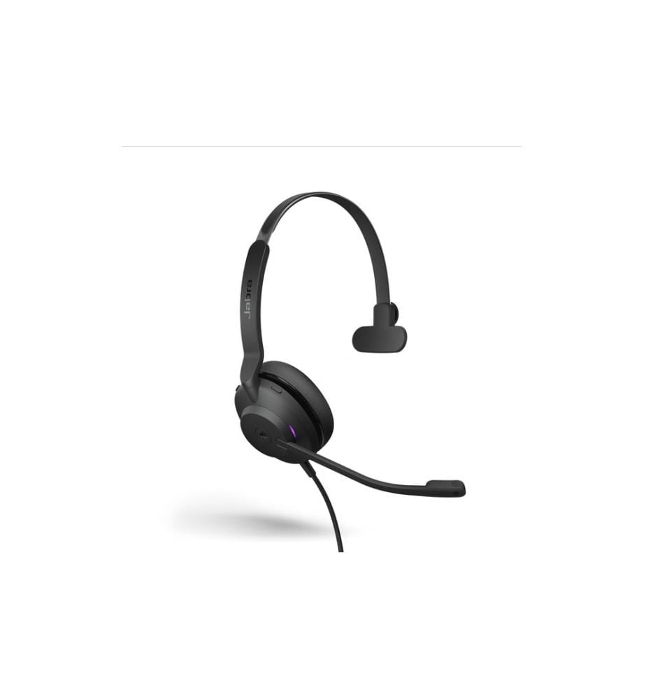JABRA - Casque Evolve2 30 SE Mono MS Noir, USB-A