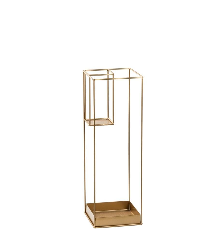 Porte-parapluies, doré, 100 % MÉTAL