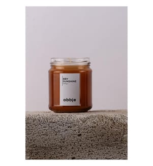 Bby Sunshine candle - Amber