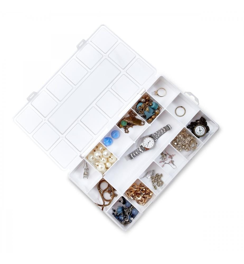 Boîte à bijoux, Blanc, 100% Polipropilen