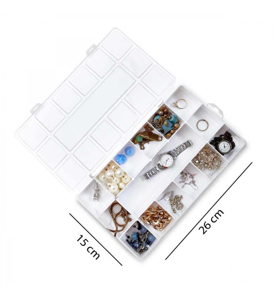 Boîte à bijoux, Blanc, 100% Polipropilen