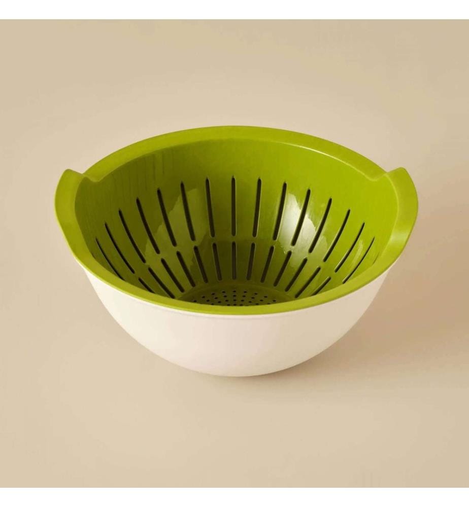 Strainer, Green, PLASTIC BODY