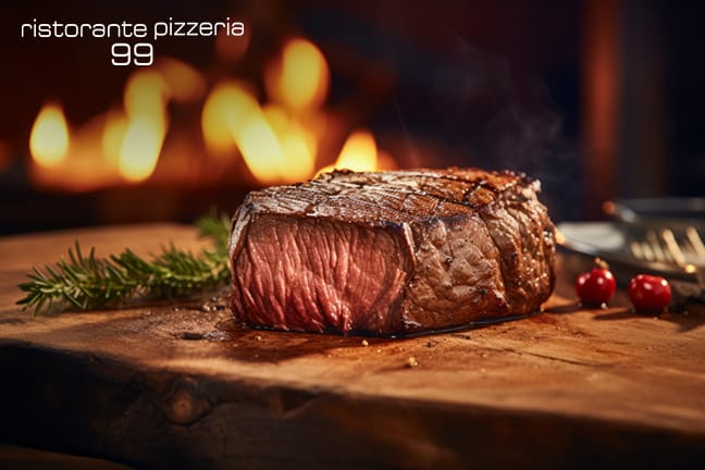 3-Gang-Dinner mit Rindsentrecôte vom Grill