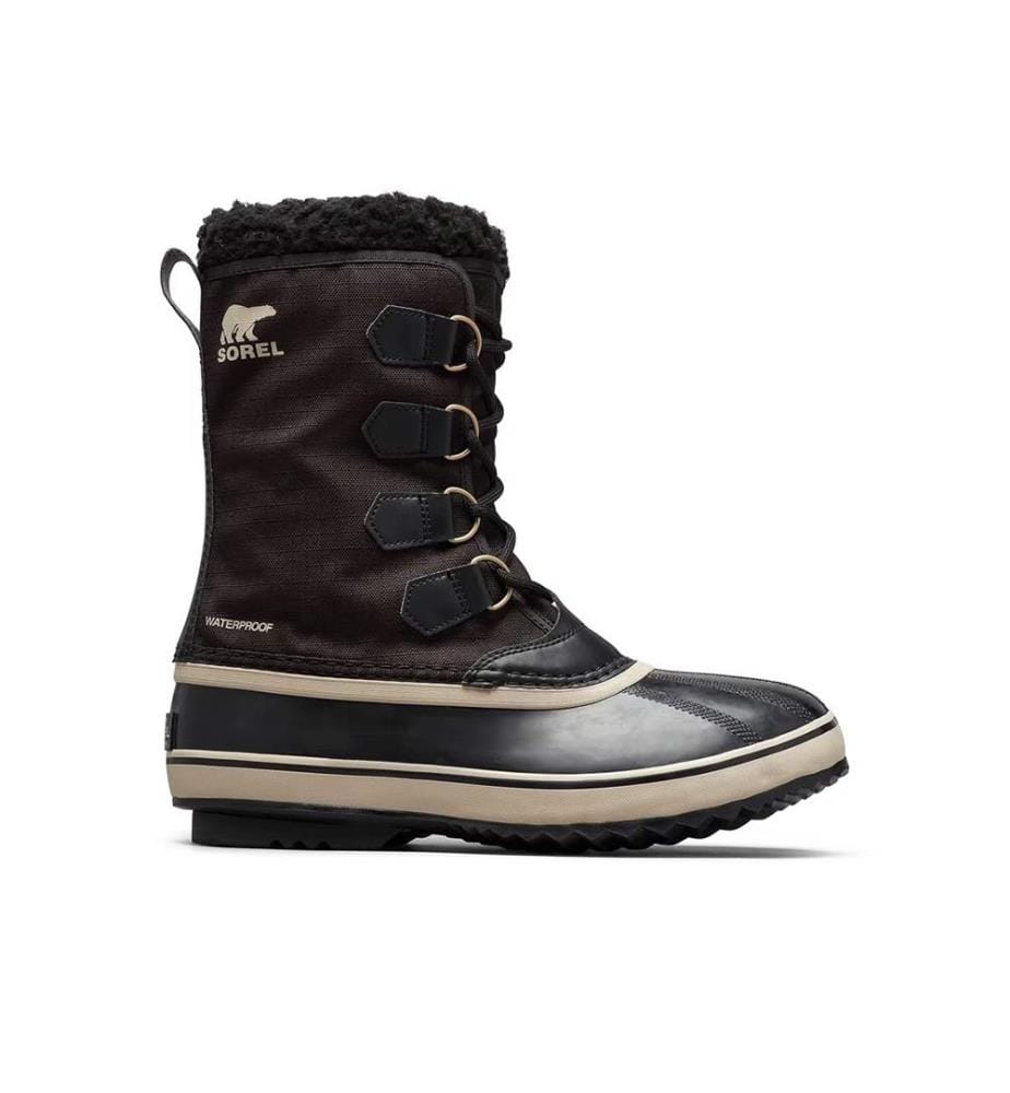 Bottes de Neige Imperméable 1964 PAC NYLON - Noir