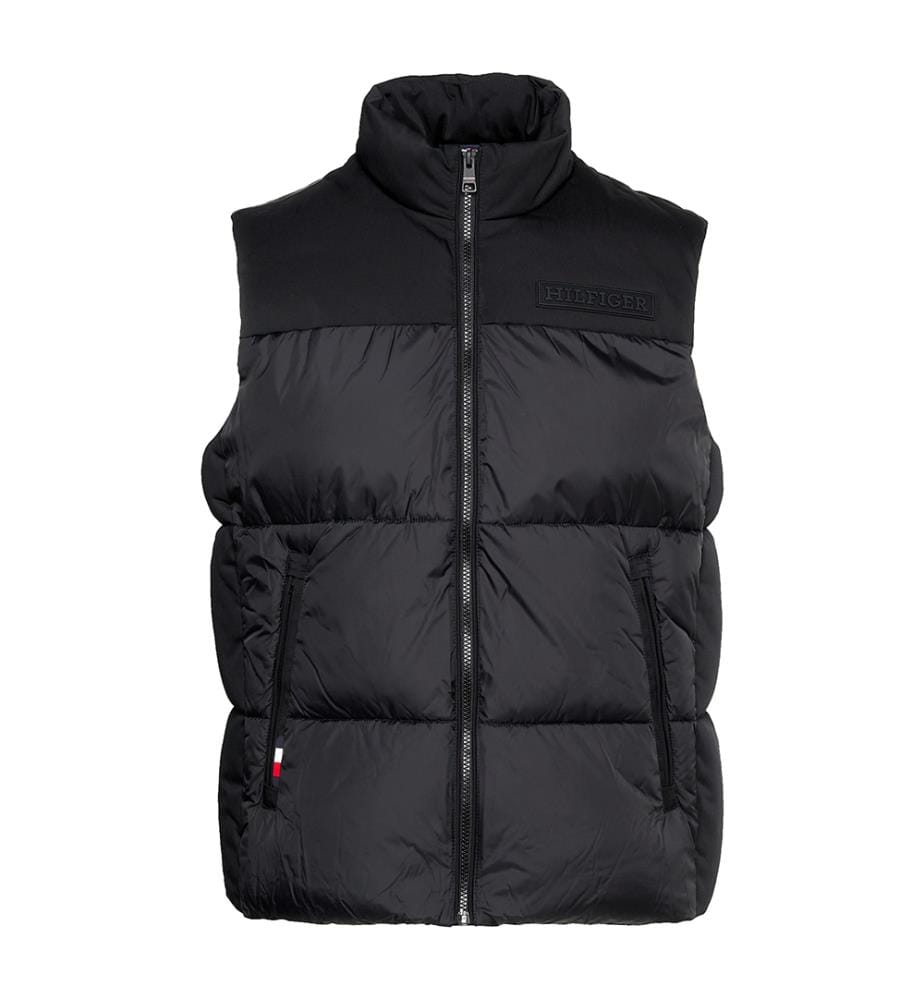 Sleeveless Quilted Jacket New York Regular Fit - Black