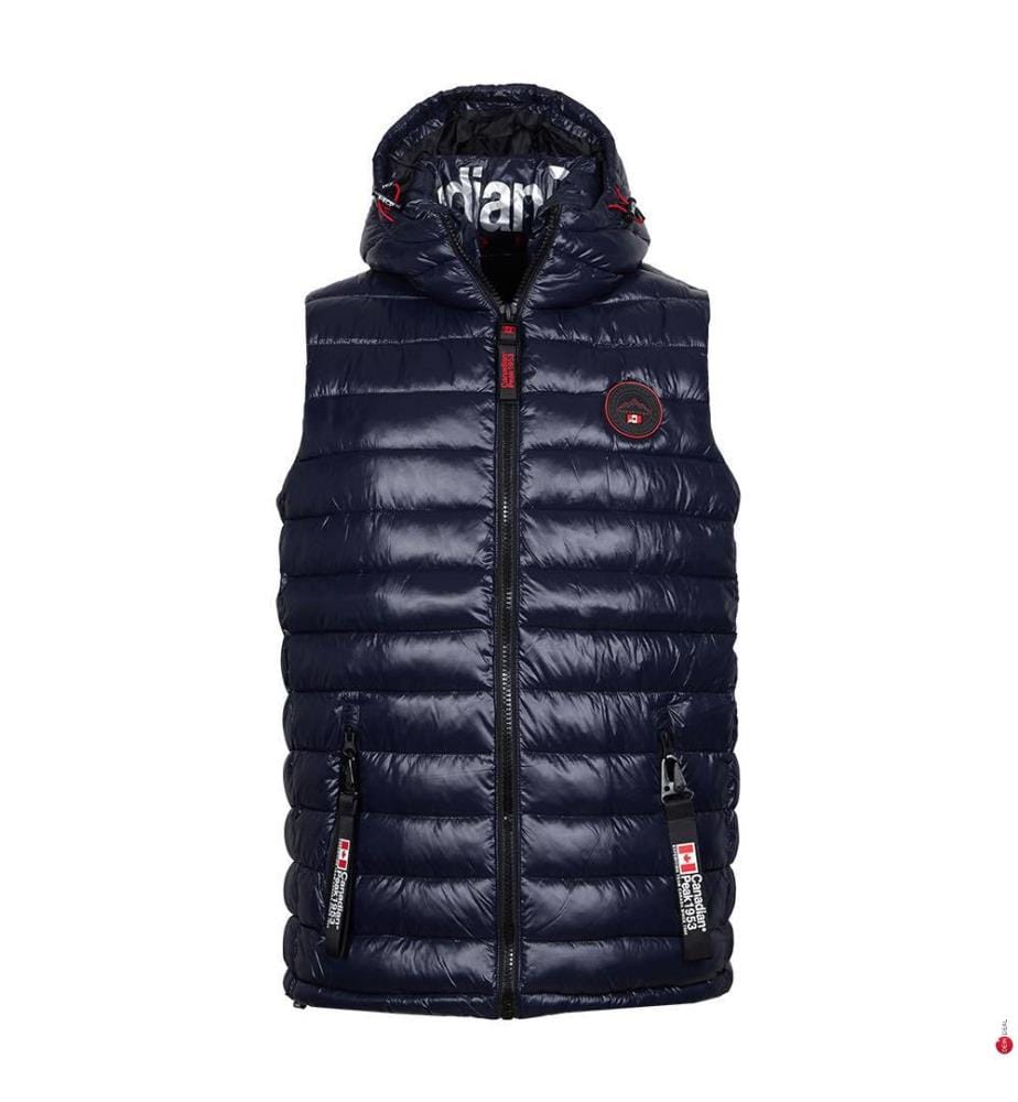 Sleeveless Quilted Jacket - Marine