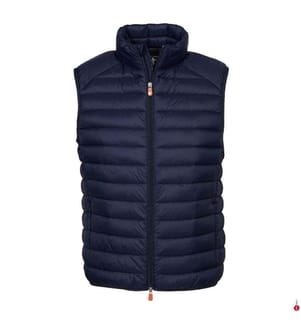 Sleeveless Quilted Jacket Adam for Men - Dark Blue