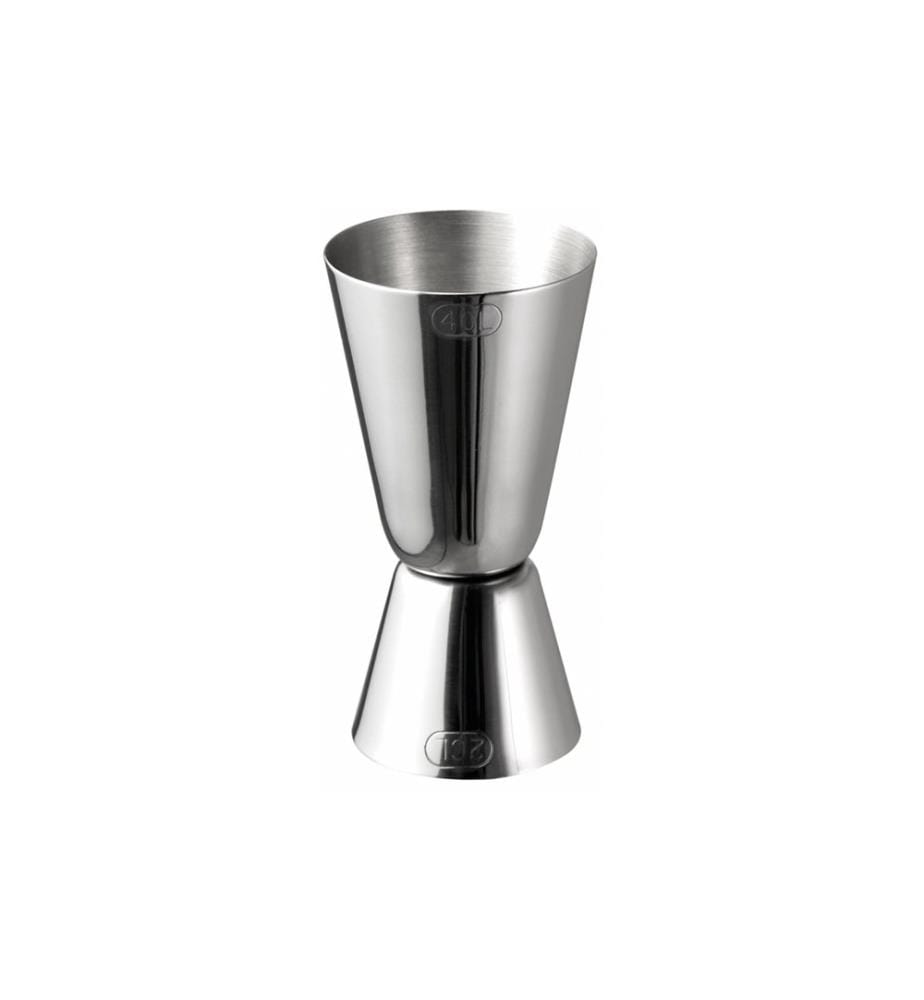 APS - Cocktail-Doppelmass 25/50 ml, Silber