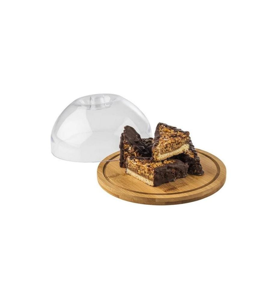 APS - Servierplatte Tablett mit Haube 2-teilig, 20.5 x 10 cm