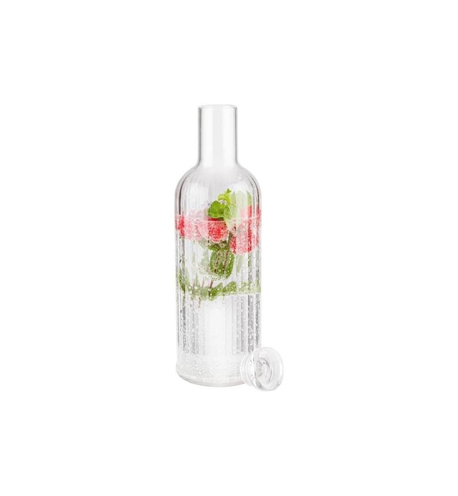 APS - Bouteille Stripes 1 litre, Transparent