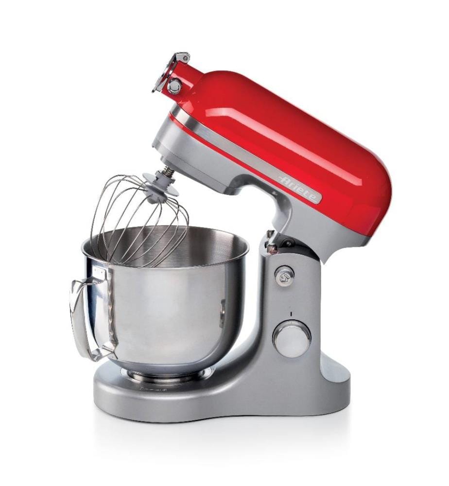 Robot de cuisine - Moderna - Rouge 11 vitesses, 5L (1,4Kg de pâte), 65dB, 1600W