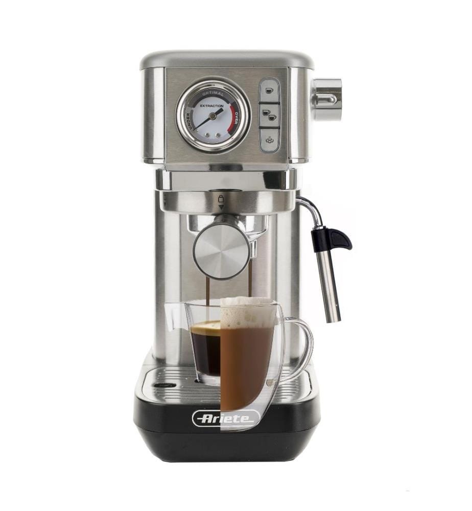 Cafetière - inox 1.1L, 15bar, 1300W