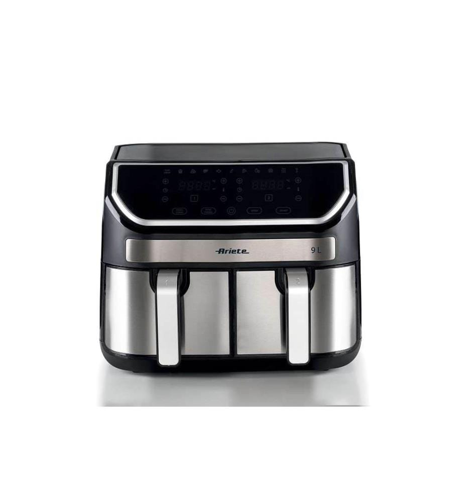Friteuse à Air Double - 2 Paniers, 11 Programmes - 2X4.5L, 2100W