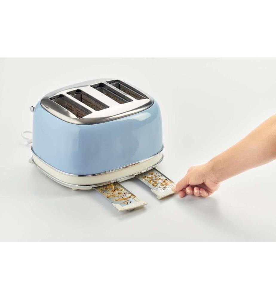 Toaster - Vintage - 4 slots Blue, without brackets