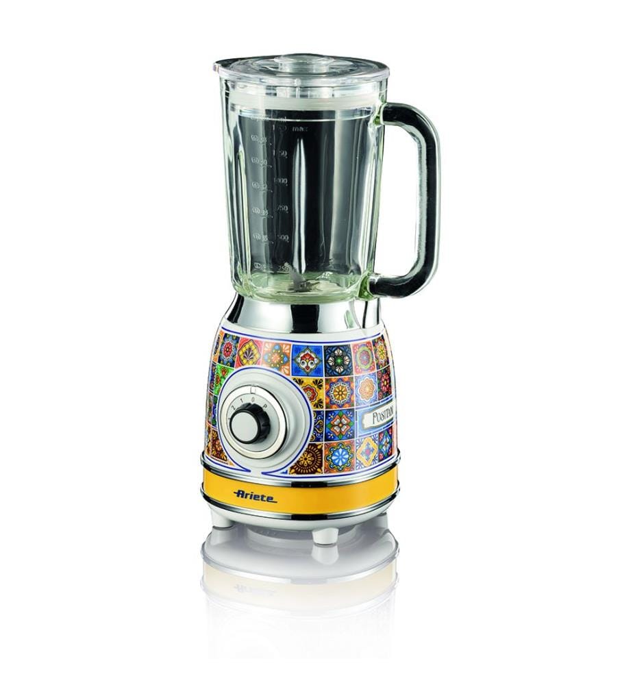 Blender Positano Style, 4 Edelstahlklingen, 1,5 L, 1000 W - Mehrfarbig