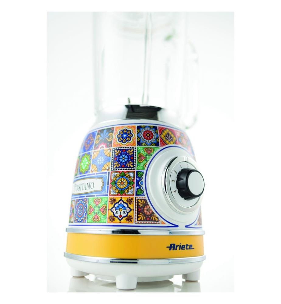 Blender Positano Style, 4 Edelstahlklingen, 1,5 L, 1000 W - Mehrfarbig