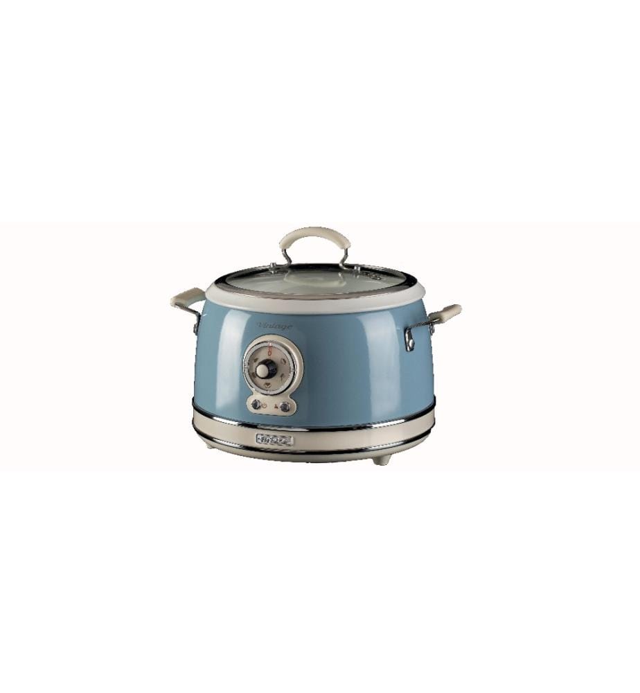 Cuiseur à riz - Vintage - Bleu 1,8L (10 tasses), 650 W