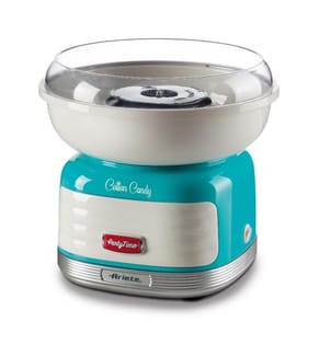 Machine à barbe à papa - Party Time - Bleu Utilise du sucre ou des bonbons, 500W