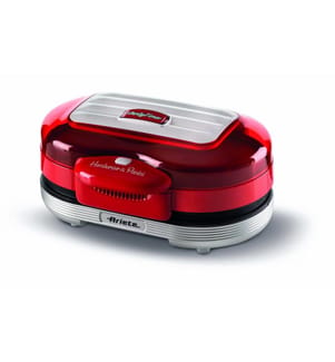 Faiseur de hamburgers - Party Time - Rouge 2 hamburgers, double plaque