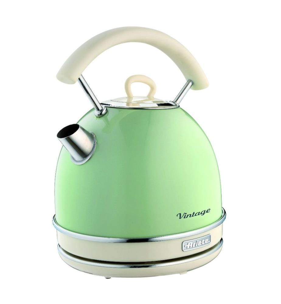 Bouilloire - Vintage - Vert Arrêt automatique, capacité 1.7l, filtre anti-calcaire