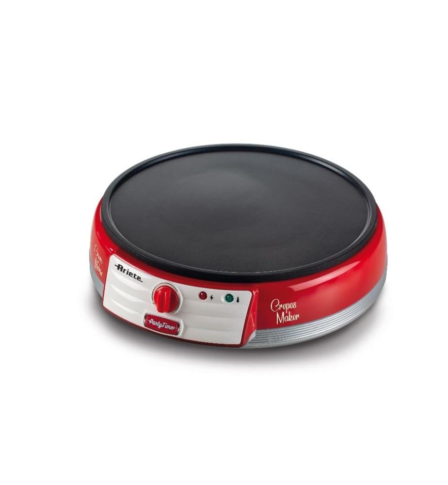 Crepes Maker - Party Time - Red Non Stick Plate