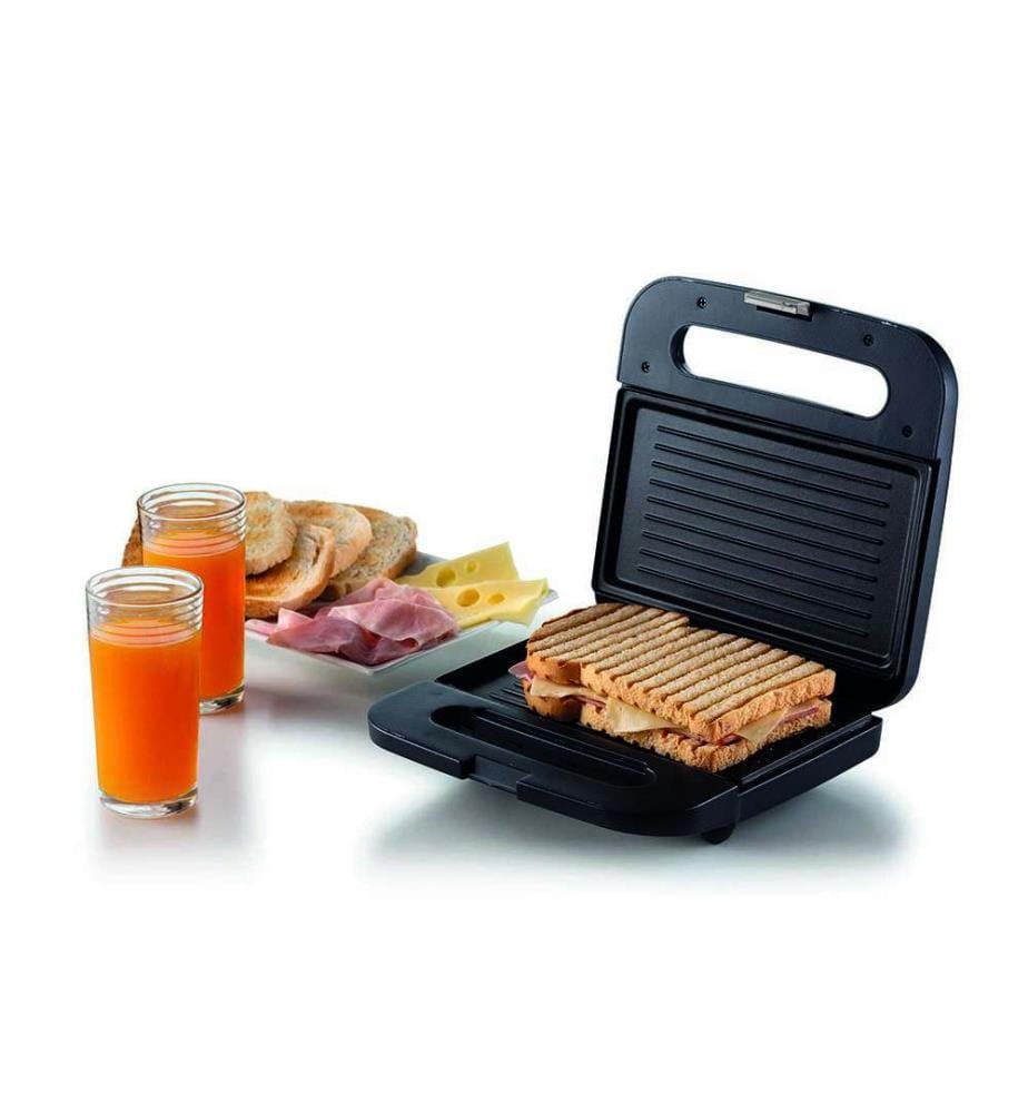 Sandwichmaker, 750W - Schwarz