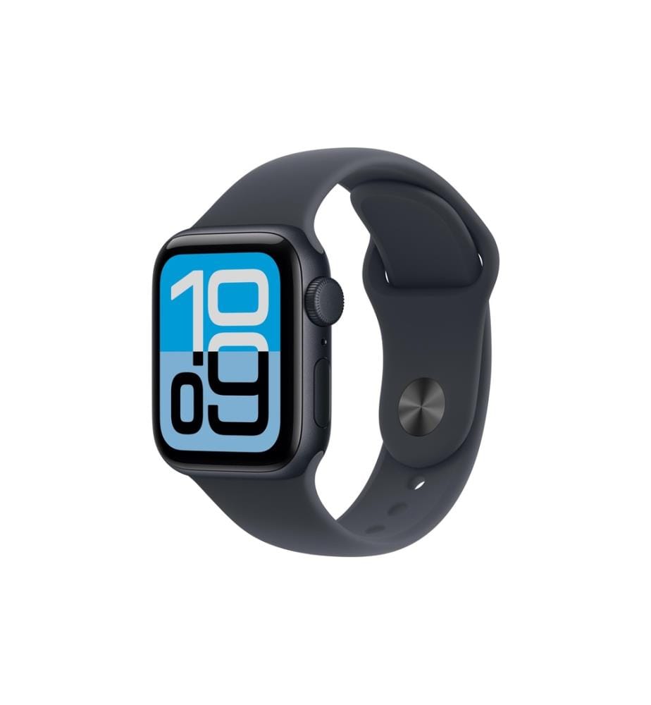 APPLE - Watch SE 3 40 mm GPS Sport Band Midnight S/M