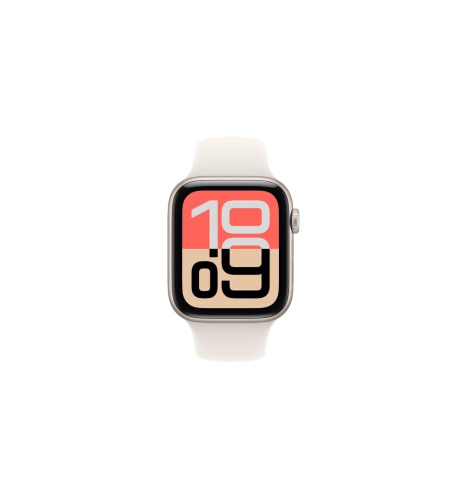 APPLE - Watch SE 3 44 mm GPS Sport Band Starlight M/L