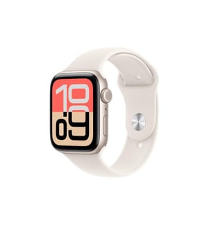 APPLE - Watch SE 3 44 mm LTE Sport Band Starlight S/M