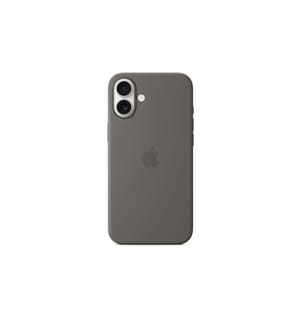 APPLE - Etui en silicone avec MagSafe iPhone 16 Plus Gris pierre